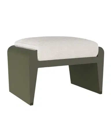 Arteriors Alanna Boucle Ottoman | Thumbnail 1