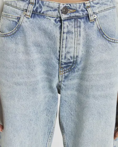 Balenciaga Low Waist Straight Pants | Thumbnail 6