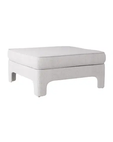 Arteriors Ava Boucle Ottoman | Thumbnail 1 Arteriors Ava Boucle Ottoman | Thumbnail 1