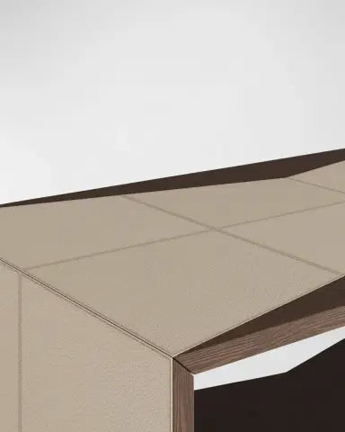 Arteriors Yuki Leather Cocktail Table | Thumbnail 4