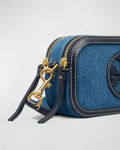 Tory Burch Miller Mini Denim Crossbody Bag | Thumbnail 4