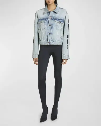 Balenciaga Nologo Small Fit Jacket | Thumbnail 2