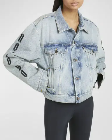Balenciaga Nologo Small Fit Jacket | Thumbnail 4