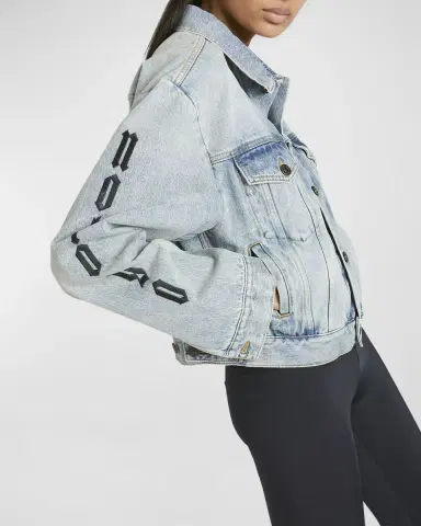 Balenciaga Nologo Small Fit Jacket | Thumbnail 6