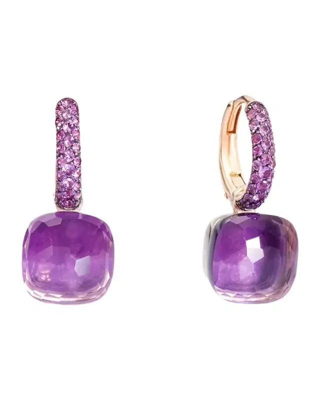 18K Rose Gold Nudo Classic Earrings