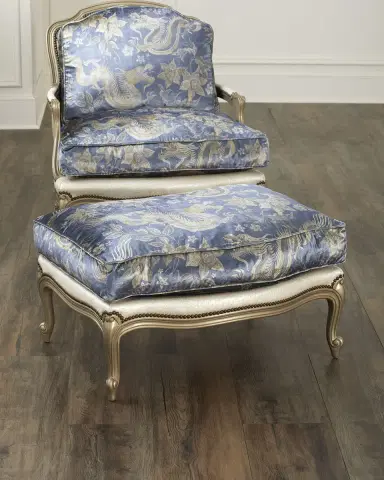 Old Hickory Tannery Jio Ottoman | Thumbnail 2