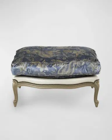 Old Hickory Tannery Jio Ottoman | Thumbnail 3