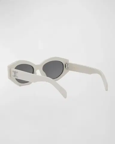 CELINE Triomphe Acetate Oval Sunglasses | Thumbnail 2 CELINE Triomphe Acetate Oval Sunglasses | Thumbnail 2