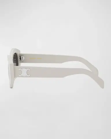 CELINE Triomphe Acetate Oval Sunglasses | Thumbnail 4 CELINE Triomphe Acetate Oval Sunglasses | Thumbnail 4