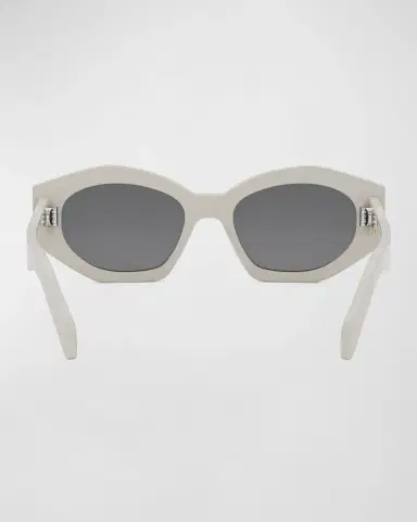CELINE Triomphe Acetate Oval Sunglasses | Thumbnail 5 CELINE Triomphe Acetate Oval Sunglasses | Thumbnail 5
