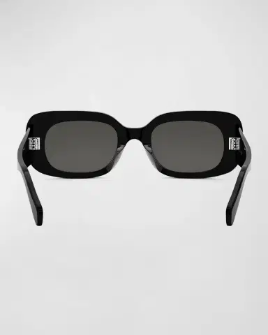 CELINE Bold 3 Dots Acetate Rectangle Sunglasses | Thumbnail 5