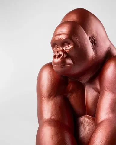 Lladro Red Gorilla Sculpture | Thumbnail 3 Lladro Red Gorilla Sculpture | Thumbnail 3