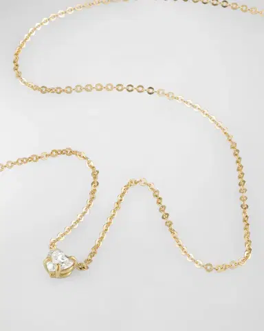 Anita Ko 18K Yellow Gold Heart Diamond Necklace | Thumbnail 2
