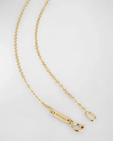 Anita Ko 18K Yellow Gold Heart Diamond Necklace | Thumbnail 3