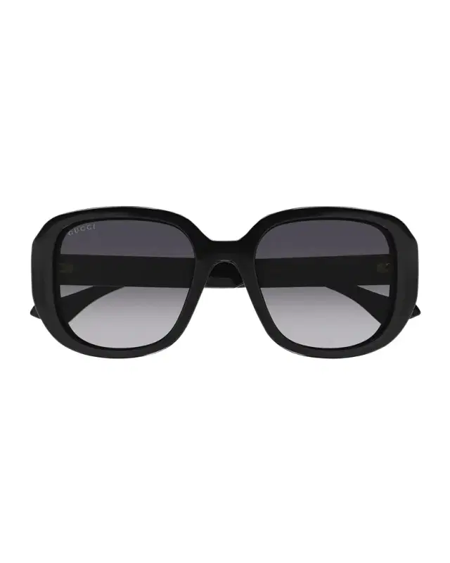 Gucci La Piscine Plastic Square Sunglasses