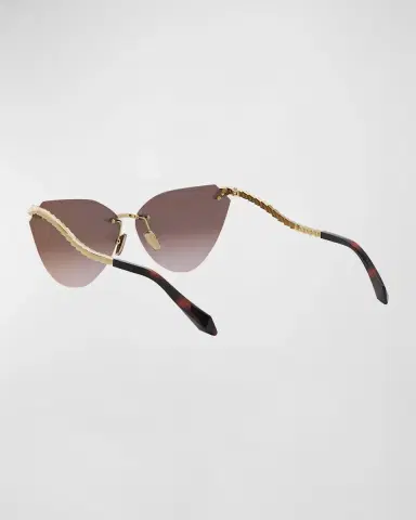 BVLGARI Serpenti Viper Cat-Eye Sunglasses | Thumbnail 2 BVLGARI Serpenti Viper Cat-Eye Sunglasses | Thumbnail 2