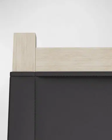 Arteriors Burdock Leather Dining Side Chair | Thumbnail 5 Arteriors Burdock Leather Dining Side Chair | Thumbnail 5