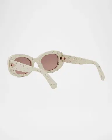BVLGARI B. ZERO1 Oval Acetate and Nylon Sunglasses | Thumbnail 2 BVLGARI B. ZERO1 Oval Acetate and Nylon Sunglasses | Thumbnail 2