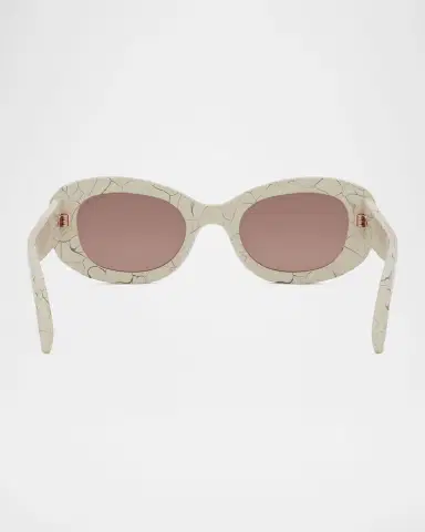 BVLGARI B. ZERO1 Oval Acetate and Nylon Sunglasses | Thumbnail 5 BVLGARI B. ZERO1 Oval Acetate and Nylon Sunglasses | Thumbnail 5