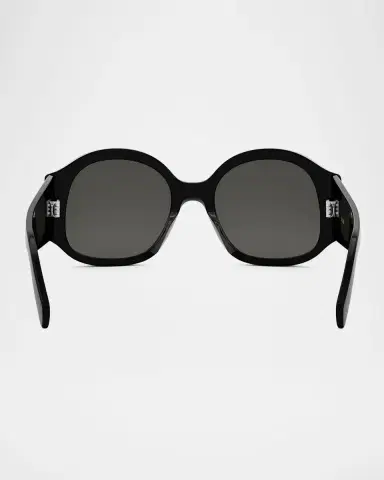 Celine Max Triomphe Round Acetate Sunglasses | Thumbnail 5 Celine Max Triomphe Round Acetate Sunglasses | Thumbnail 5
