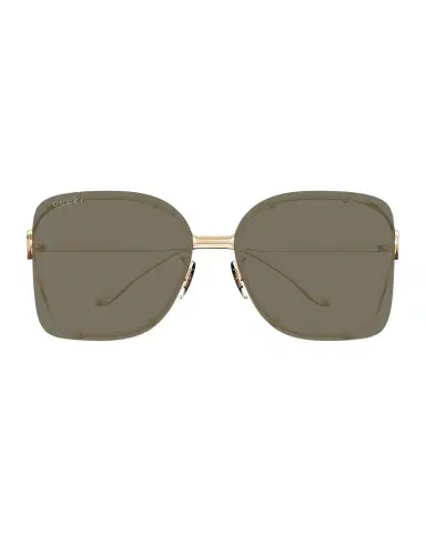 Gucci Rimless Square Metal Sunglasses | Thumbnail 1 Gucci Rimless Square Metal Sunglasses | Thumbnail 1