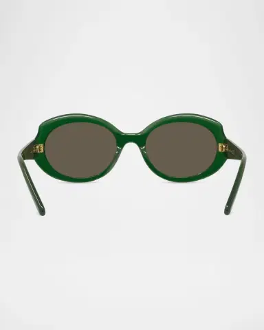 Loewe Round Slim Acetate Sunglasses | Thumbnail 5