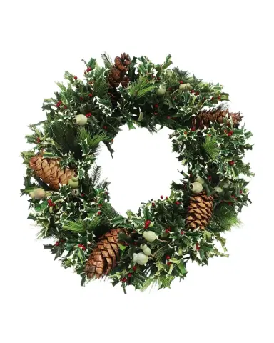 Winward Home Pointed Holly Wreath | Thumbnail 1