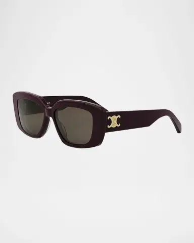 Celine Triomphe Acetate Butterfly Sunglasses | Thumbnail 3 Celine Triomphe Acetate Butterfly Sunglasses | Thumbnail 3