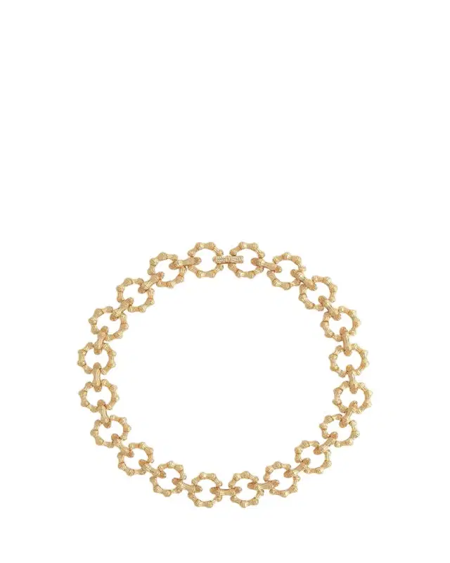 Anabel Aram Jewelry Bamboo Chain Necklace