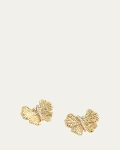 Anabel Aram Jewelry Butterfly Stud Earrings | Thumbnail 3 Anabel Aram Jewelry Butterfly Stud Earrings | Thumbnail 3