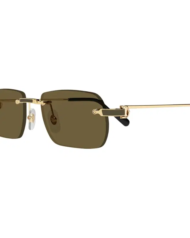 Men 's CT0497SM Metal Rectangle Sunglasses