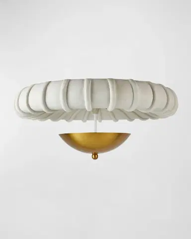 Arteriors Camella 15" 3-Light Flush Mount | Thumbnail 2 Arteriors Camella 15" 3-Light Flush Mount | Thumbnail 2