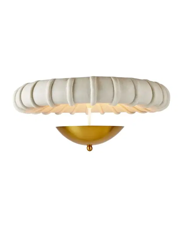 Arteriors Camella 15" 3-Light Flush Mount