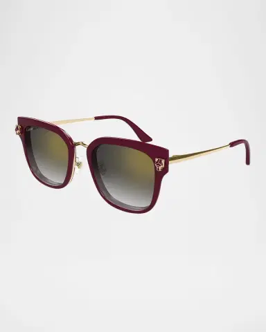 Cartier Round Acetate Sunglasses | Thumbnail 2