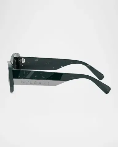BVLGARI Roma Rectangle Sunglasses | Thumbnail 4 BVLGARI Roma Rectangle Sunglasses | Thumbnail 4