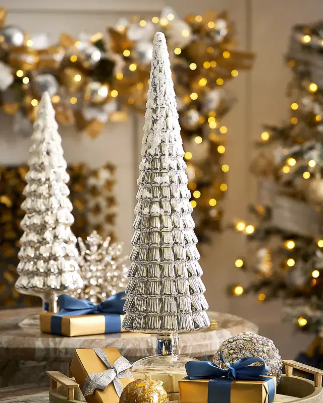 Winward Home 24" Tree Topiary On Stand Christmas Decoration