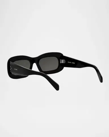 Celine Bold 3 Dots Acetate Rectangle Sunglasses | Thumbnail 2
