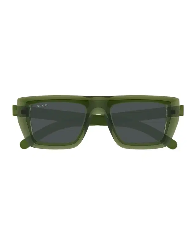 Men 's GG1723SM Plastic Rectangle Sunglasses