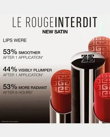 Givenchy Le Rouge Interdit Satin Lipstick | Thumbnail 5