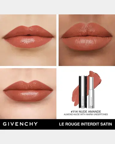 Givenchy Le Rouge Interdit Satin Lipstick | Thumbnail 2 Givenchy Le Rouge Interdit Satin Lipstick | Thumbnail 2