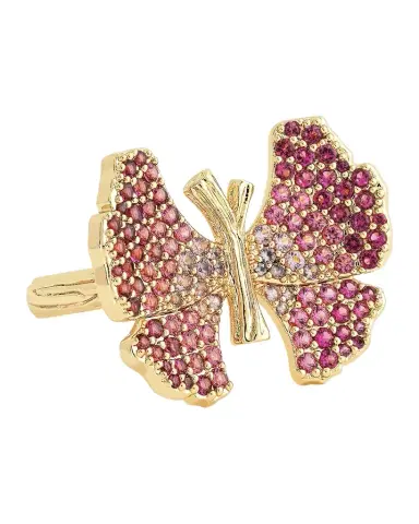 Anabel Aram Jewelry Butterfly Pave Ring | Thumbnail 1