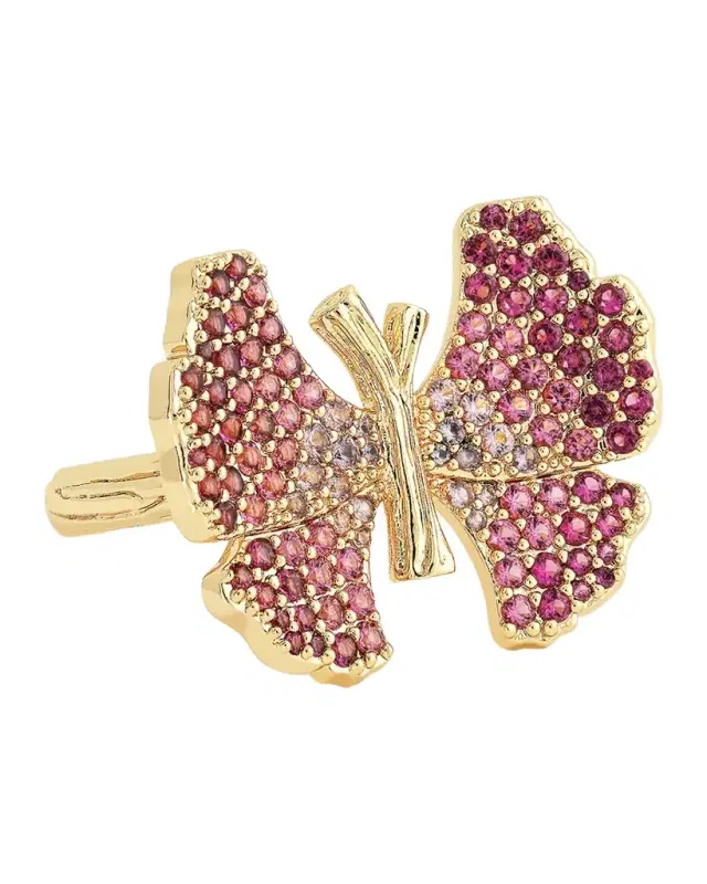 Butterfly Pave Ring