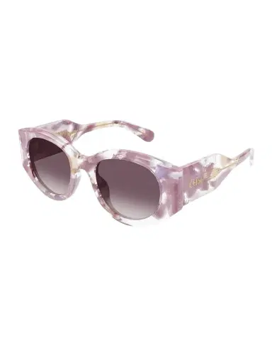 Chloé Round Acetate Sunglasses | Thumbnail 1 Chloé Round Acetate Sunglasses | Thumbnail 1