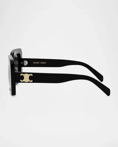 Celine Triomphe Acetate Square Sunglasses | Thumbnail 4