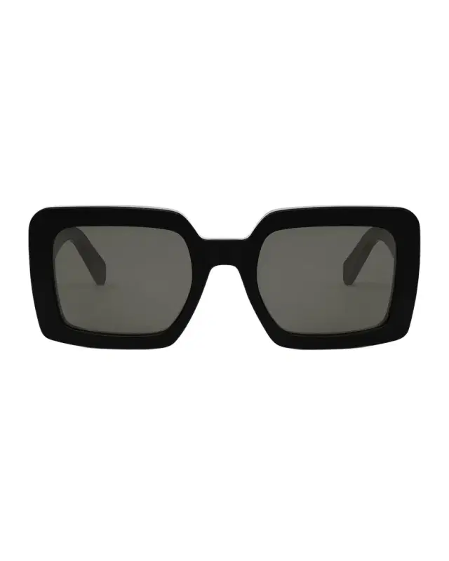 Celine Triomphe Acetate Square Sunglasses