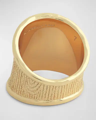 Anabel Aram Jewelry Enchanted Forest Bark Ring | Thumbnail 3