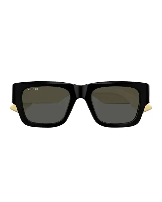 Gucci Men 's Gg1668sm Acetate Rectangle Sunglasses
