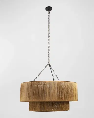 Arteriors Creighton 35" 3-Light Chandelier | Thumbnail 2 Arteriors Creighton 35" 3-Light Chandelier | Thumbnail 2
