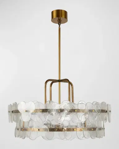 Arteriors Cascade 35" 4-Light Chandelier | Thumbnail 2 Arteriors Cascade 35" 4-Light Chandelier | Thumbnail 2
