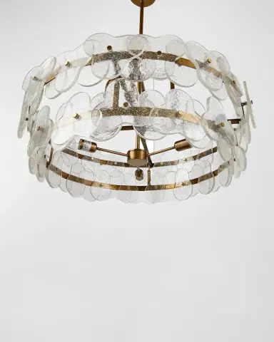 Arteriors Cascade 35" 4-Light Chandelier | Thumbnail 3 Arteriors Cascade 35" 4-Light Chandelier | Thumbnail 3